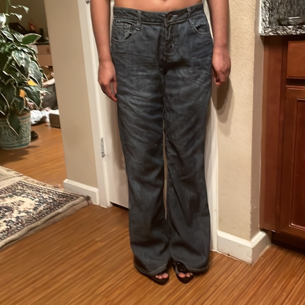 Embellished jeans